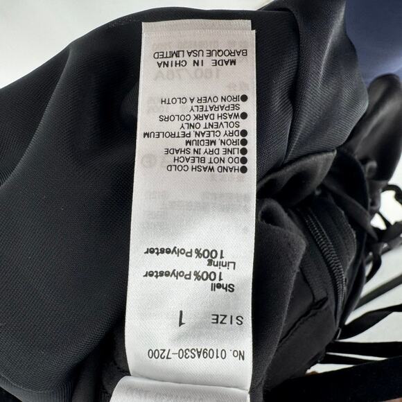 Moussy Jumpsuit Satin Black Size Small - Picture 9 of 9